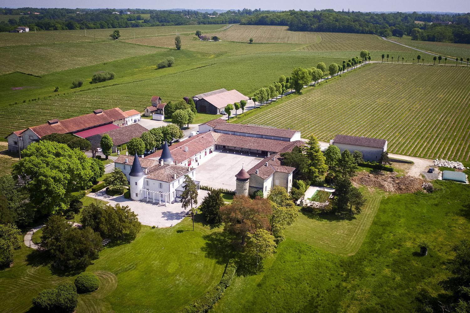 Chambres D'Hotes Du Chateau De Seguin Lignan-de-Bordeaux Екстериор снимка